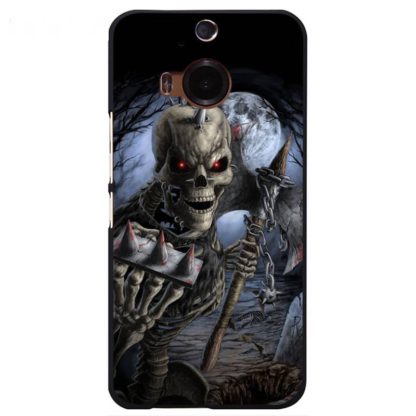 Coque-HTC-One-Tete-de-Mort-Hipoka