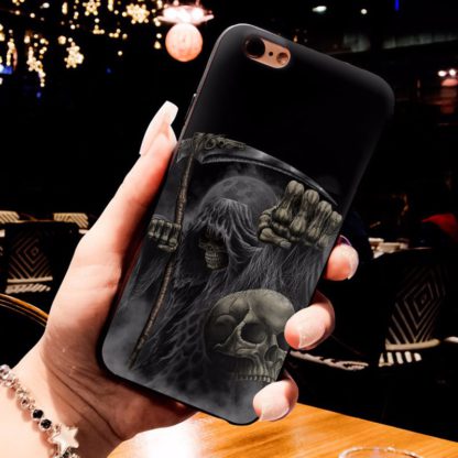 Coque-Iphone-Tete-de-Mort-Erdota