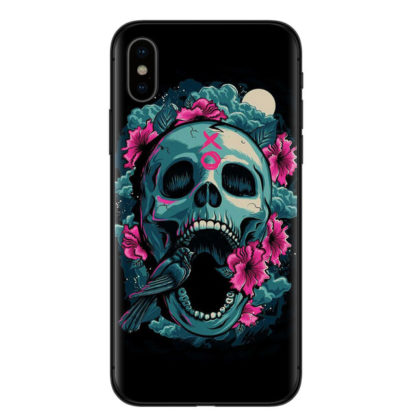 Coque-Iphone-Tete-de-Mort-Kira