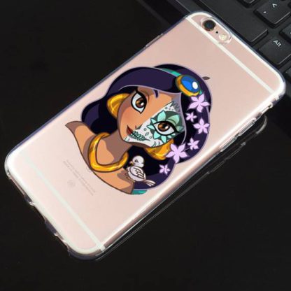 Coque-Iphone-Transparente-Tete-de-Mort-Mariasa