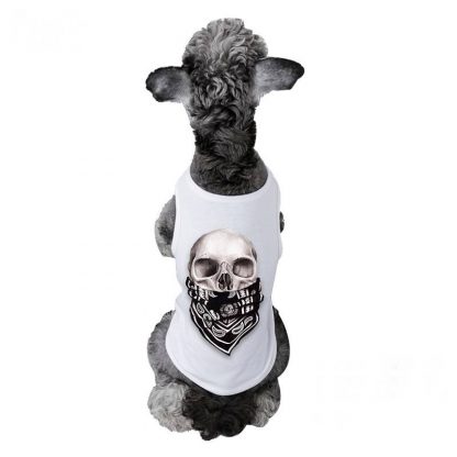 Tee-Shirt-pour-Chien-Tete-de-Mort-Zenzom