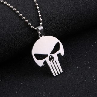 Collier-Pendentif-Punisher-Druso