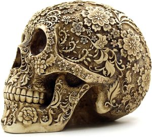 Tête de mort décorative