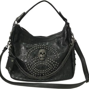 Sac à main tête de mort Gothique avec clous