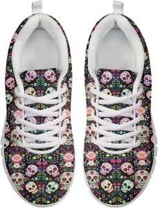 Basket tête de mort florale et confort